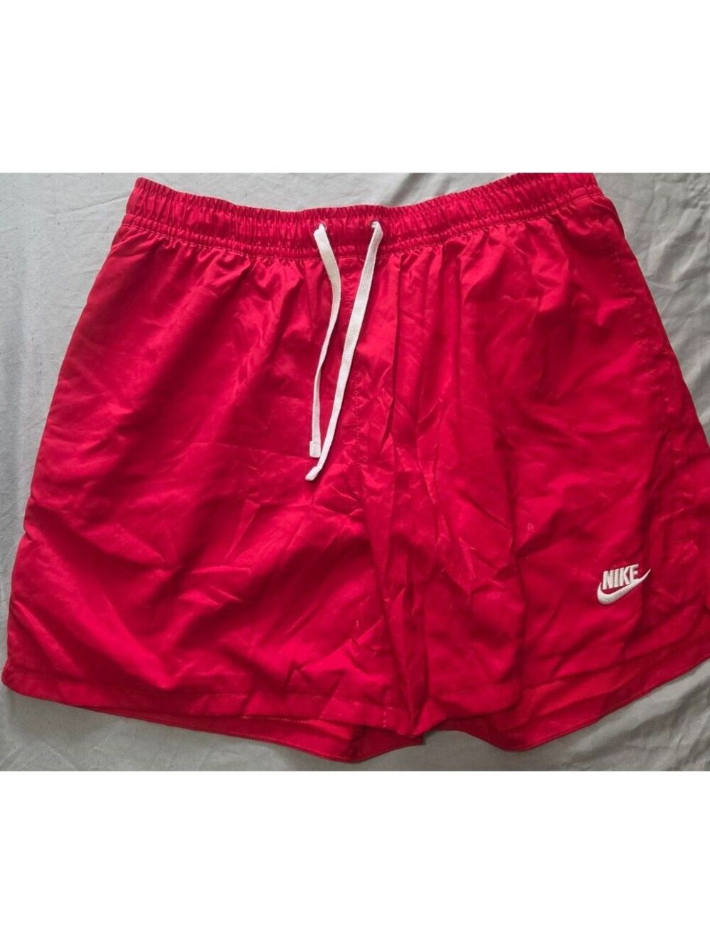 Nike Sportswear Sport Essentials Woven Lined Flow Shorts Men's Large Red